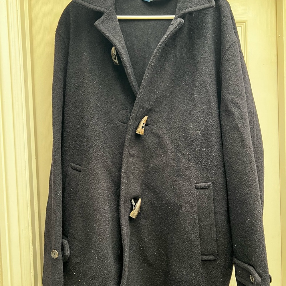 Vintage Wool Polo Ralph Lauren Coat Xl